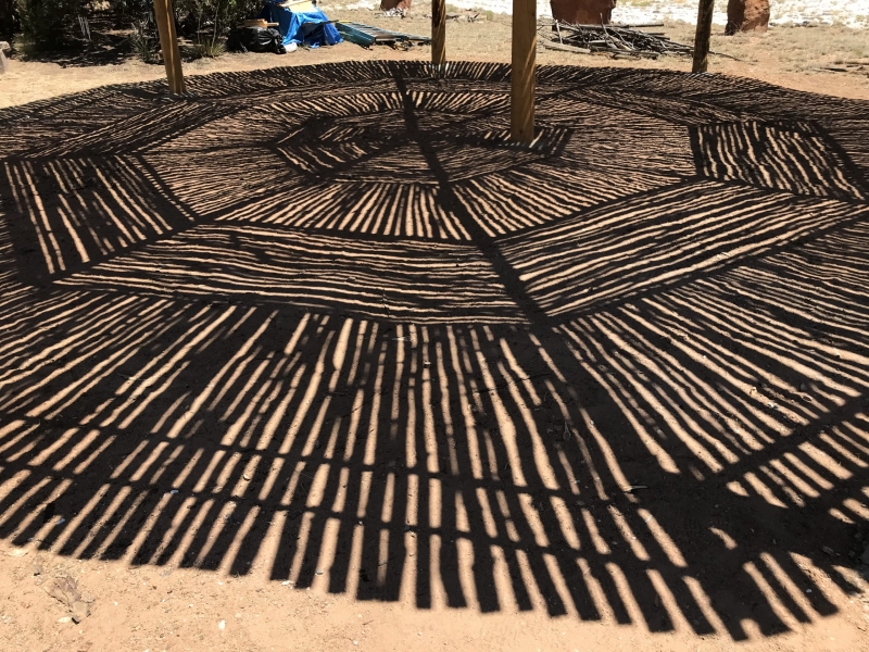 Sunlight through the vigas