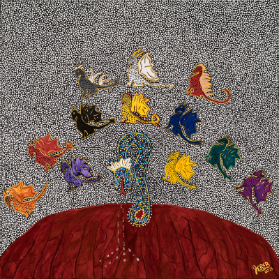 "Eddadrasilis and the Rainbow Dragons"